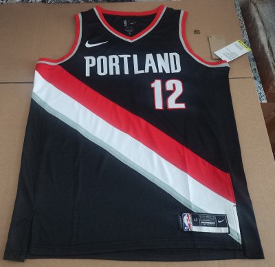 NBA 12 Aldridge Portland Trail Blazers Maillot noir